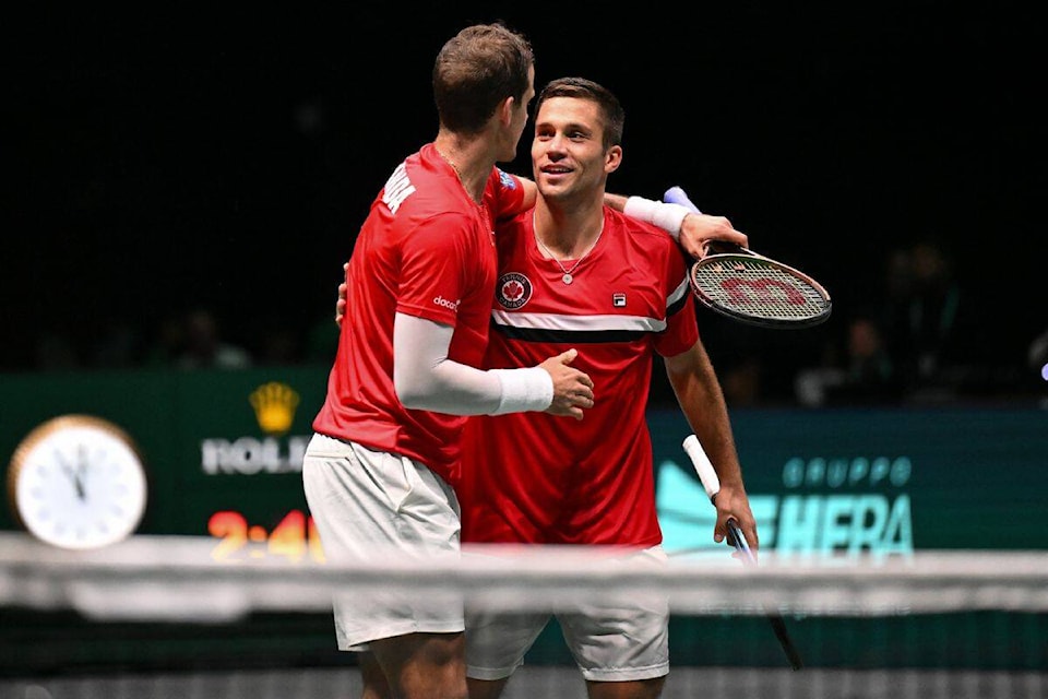 Davis Cup dreams dashed for Canada, Vernon’s Pospisil Revelstoke Review