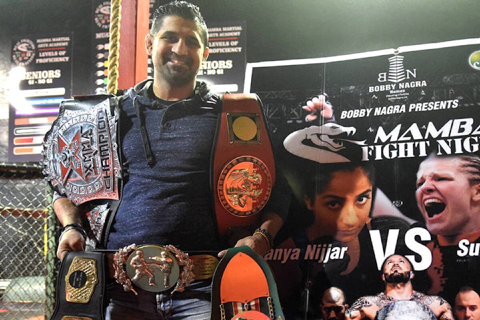 Former MMA fighter Kultar Gill has been charged with dangerous operation of a vehicle casing bodily harm in connection to an incident in Aldergrove on Sunday, Oct. 29. (Ben Lypka/Black Press Media) 