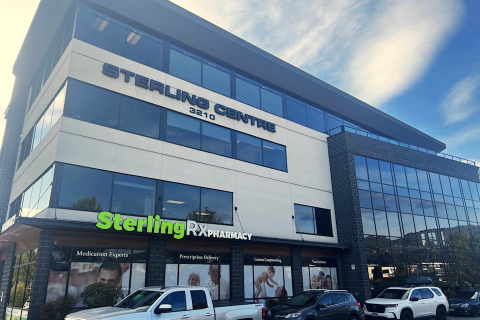 The Sterling Centre walk-in clinic in Vernon closed permanently Nov. 15, 2023. (Brendan Shykora - Morning Star) 