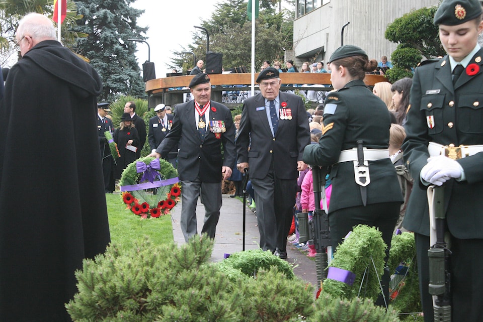 Remembrance Day ceremonies taking place across Greater Victoria