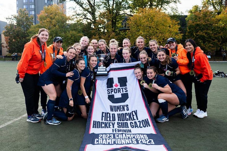 Duncan products win 5thstraight national field hockey title with UVic