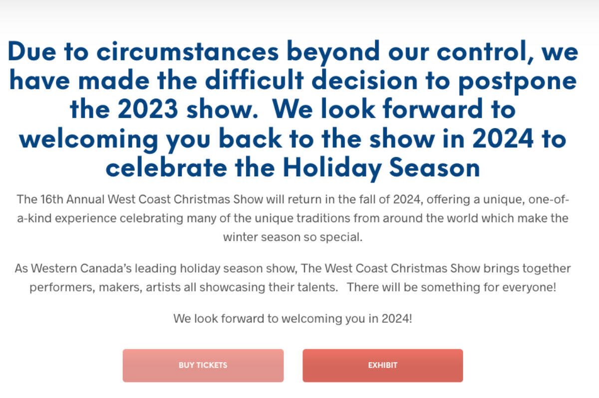 2024 Show Cancellations Wini Amandie