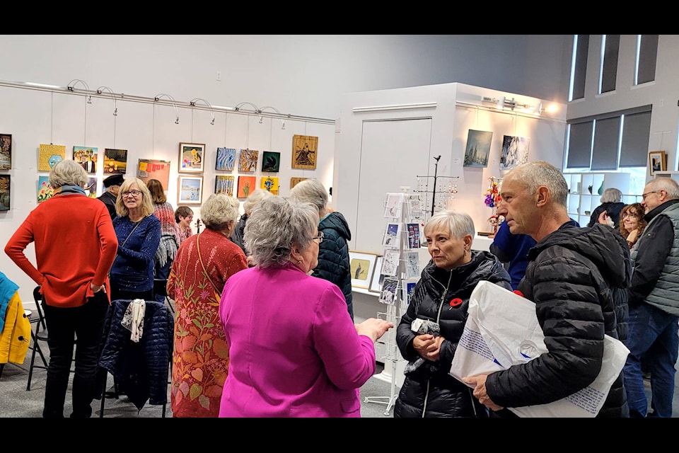 Cranbrook Arts celebrated the grand opening of its gallery shop at 1401 5 St. North on Nov. 4 (Photos courtesy of Cranbrook Arts) 