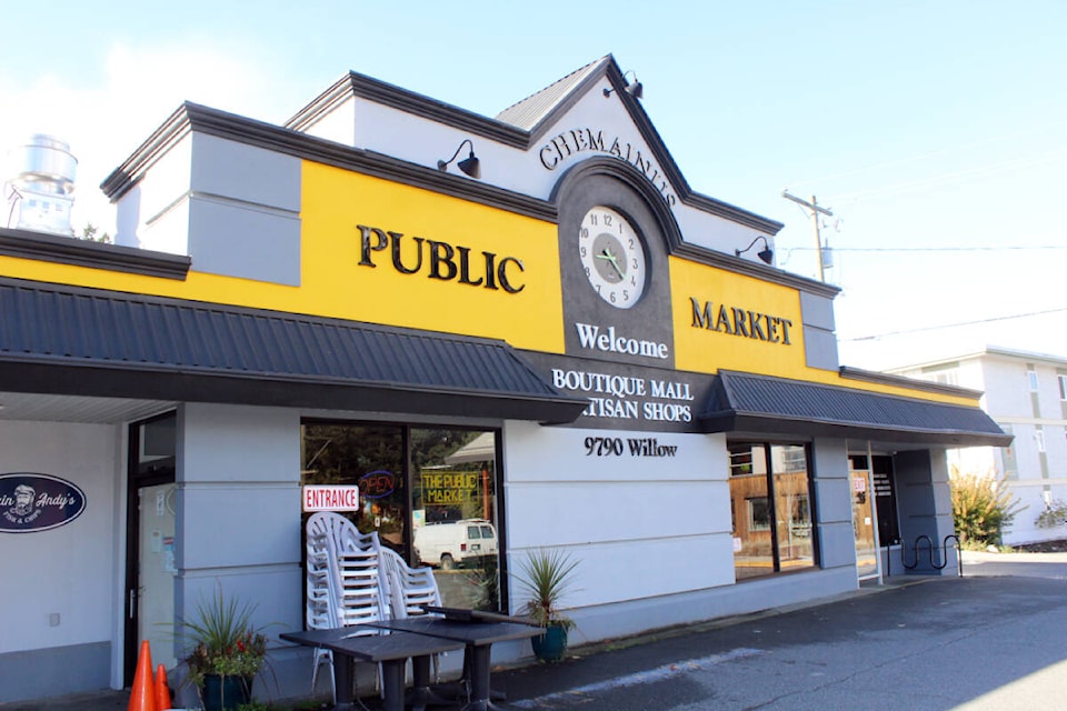 The Chemainus Public Market has undergone an ownership change back to Warren Goulding. (Photo by Don Bodger) 