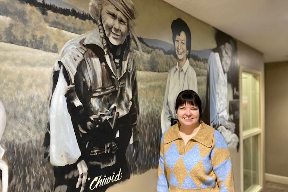 Jenna Seymour is the social programs supervisor at the Cariboo Friendship Society (CFS) and oversees the Chiwid Transition House. November 2023. (Kim Kimberlin - Black Press Media) 