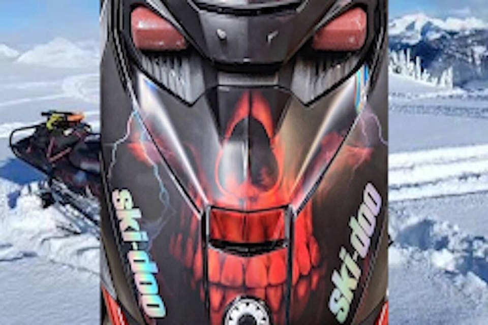 Sicamous’ 3Sixty5Designs, owned by Wally Taylor, still has 15 submissions in the running to earn the title of SnorRiders’ 2023 Best Sled Wrap contest, with voting in round two open until Nov. 19. (SnoRiders photo) 