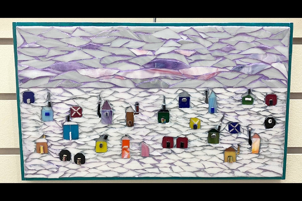 Ice Fishing With Friends by Tracy McAvity. (Fiona Grisswell photo - simplymastery) 