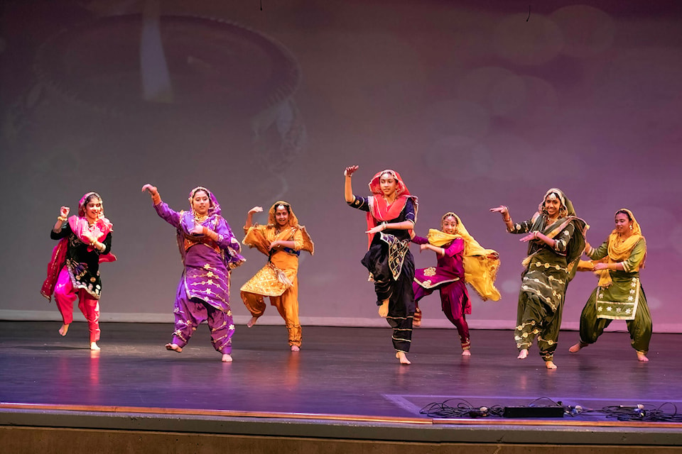 It was a packed house at Mission’s Clarke Theatre on Friday (Nov. 10) night as the annual Diwali celebration took place, featuring entertainment, food, vendors and more. / Bob Friesen Photo 