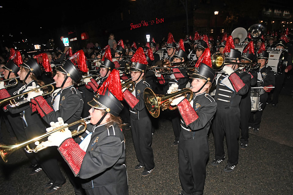 Abbotsford’s Winter Jubilee attracted thousands of people downtown for a tree-lighting ceremony, entertainment and more on Saturday (Nov. 18). (John Morrow/Abbotsford News) 
