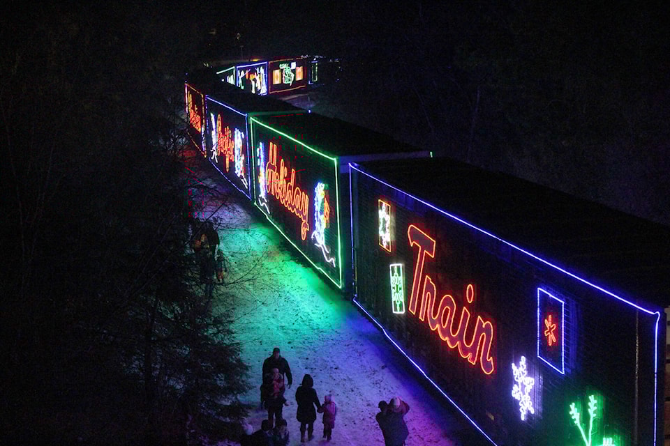 This will be the CPKC Holiday Train’s first visit to Castlegar since the COVID-19 pandemic halted the festivities for a few years. Photo: Betsy Kline 