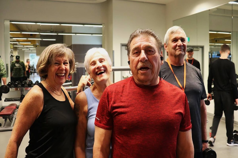 Racheal Bromwich, Sandy Thomas, Richard Falle, Bryan Johnston. (Image/Tim Collins) 