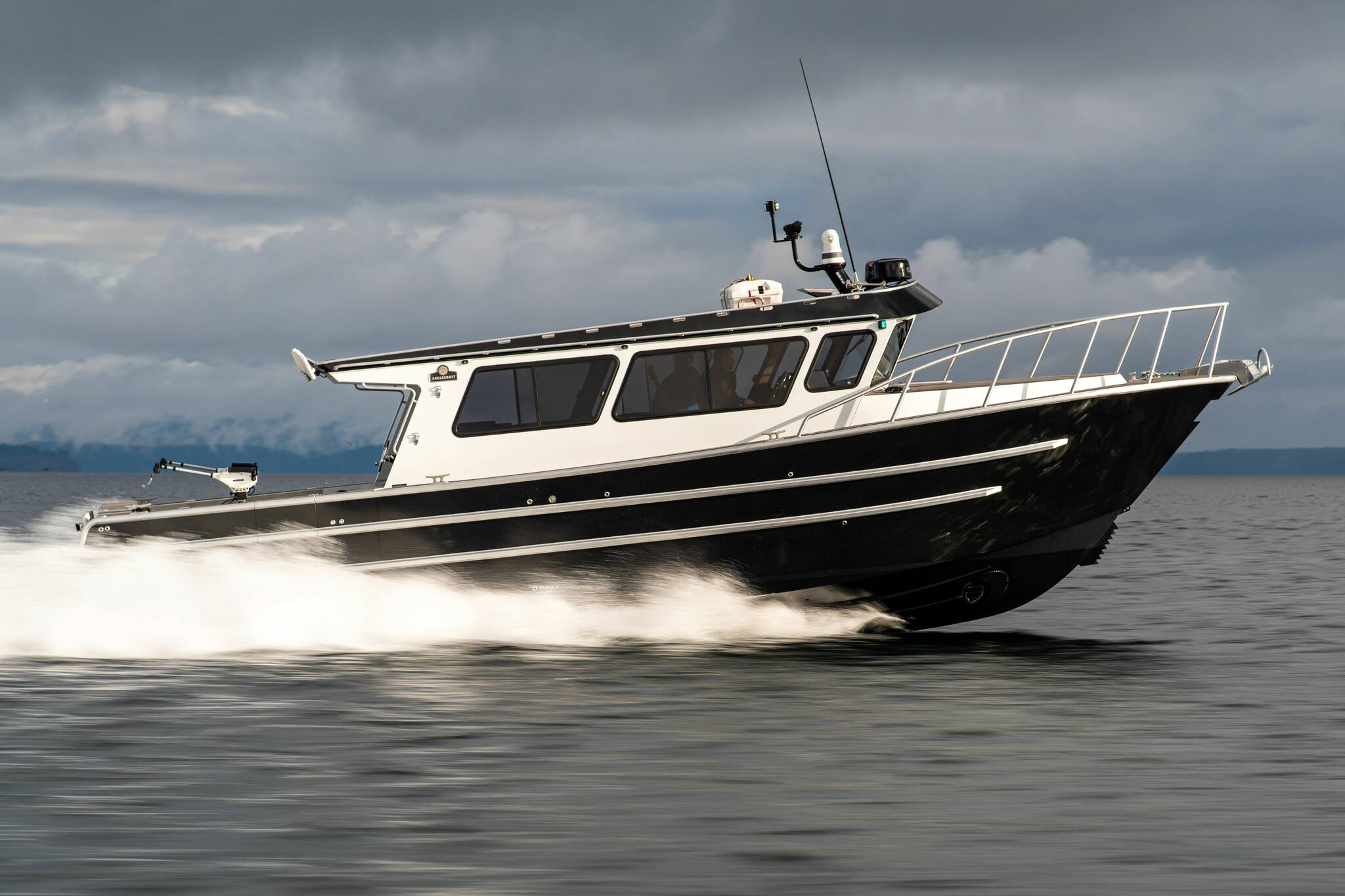 B.C. boat builder unveils Canada's first quad-powered aluminum boat -  Terrace Standard