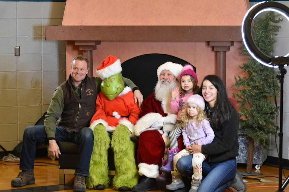 Santa’s Workshop took over Lake Country’s George Elliot Secondary School on Saturday, Dec. 2. (Jordy Cunningham/Capital News) 