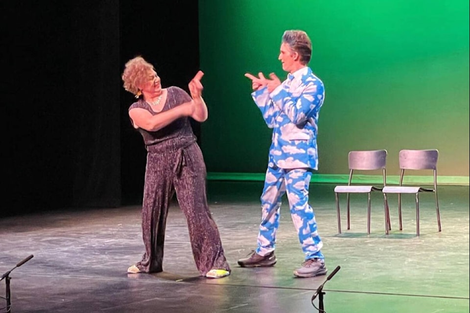 Leanne Koehn and her partner James Rowley, Team Best Friends, won the <em>Dancing In The Ridge</em> contest. (Maple Ridge Community Foundation/Special to The News) 