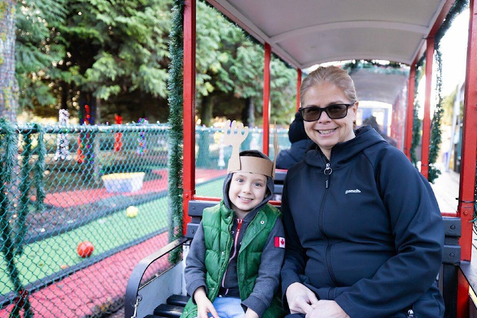 Over 100,000 lights illuminate Christmas train’s path in Bear Creek