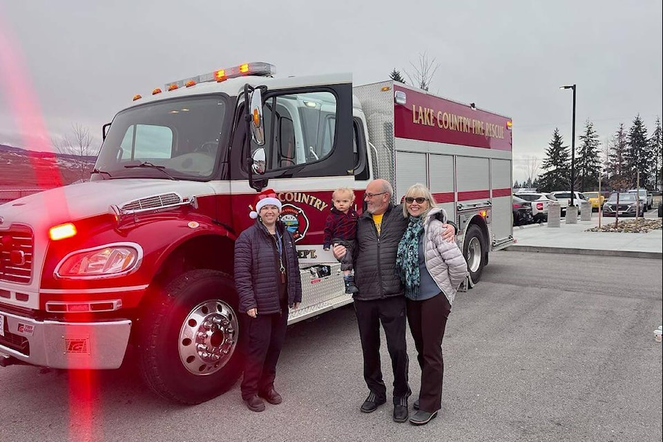 The Lake Country Fire Department’s week-long food bank campaign ended on Saturday, Dec. 9. (District of Lake Country/Facebook) 