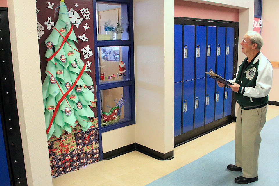 Students Decorate Classroom Doors At