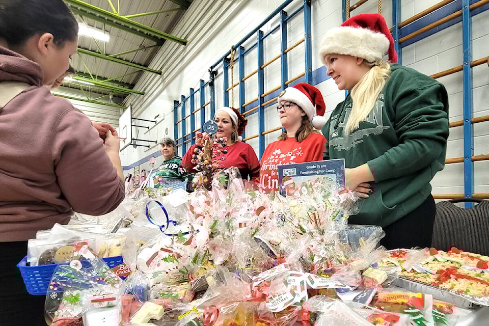  About two dozen vendors, both local and from across the Lower Mainland, were at the annual Christmas market by Alice Brown Elementary on Saturday, Dec. 16. (Kyler Emerson/91ԭ Advance Times) 