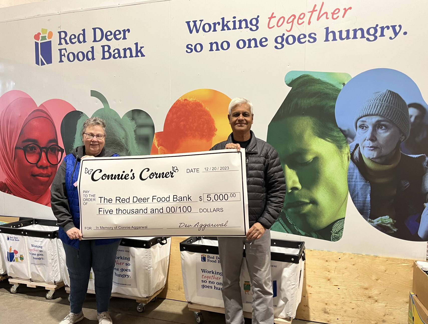 Pharmacist’s popup Christmas store raises 5K for Red Deer Food Bank