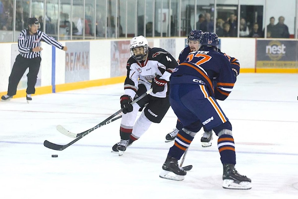  Vancouver Giants prospect Ryan Lin is one of seven Western Hockey League players selected to represent Canada at the 2024 Winter Youth Olympic Games in Gangwon in the Republic of Korea. (Rob Wilton/Special to 91ԭ Advance Times)  