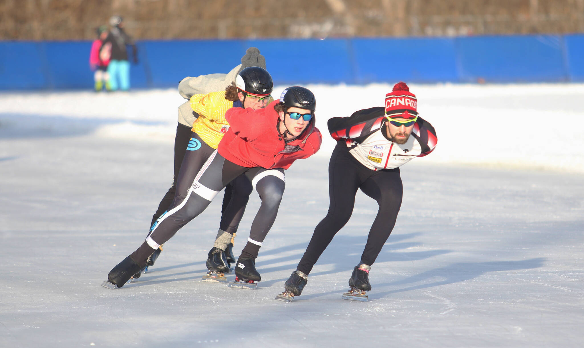 Red Deer Central Lions Speed Skating Club prepares for outdoor meet Red Deer Advocate