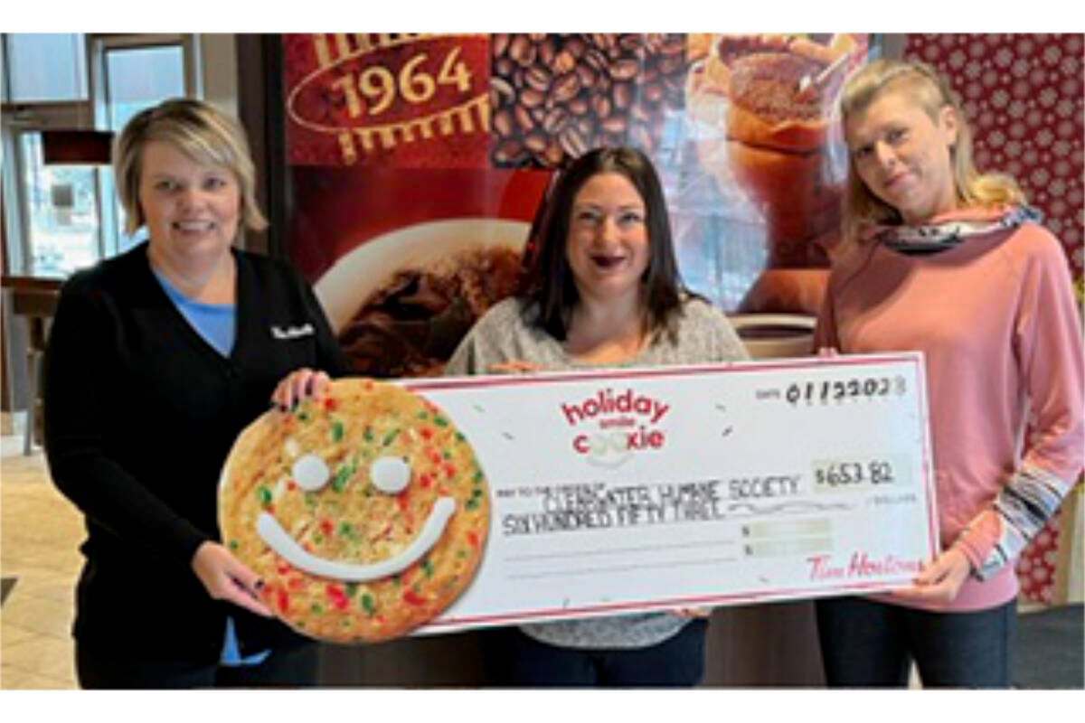 Tim Hortons Brings A Smile To Local Charity - PembinaValleyOnline