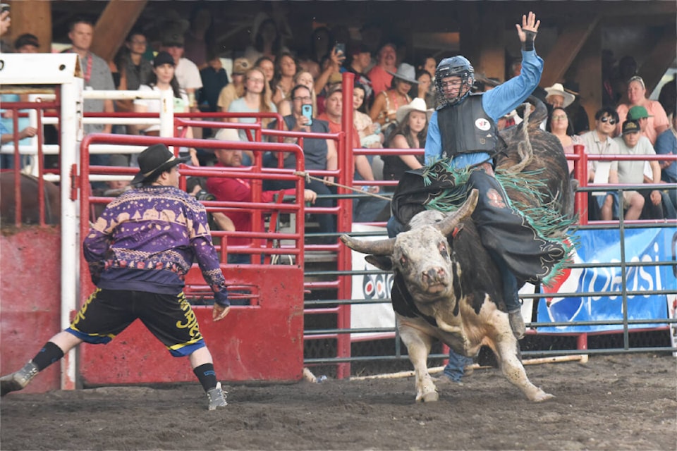 Thursday, June 29, 2023 performance at the 95th Annual Williams Lake Stampede. (Ruth Lloyd photo - Efteen) 