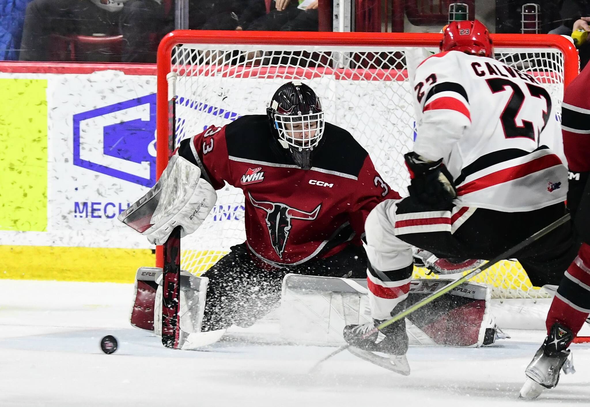 Rebels Wutzke wins WHL Goaltender of the Week for the third time Red
