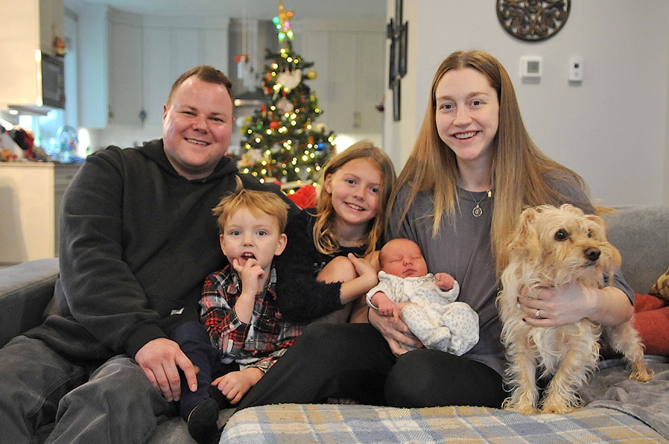 New Year’s baby arrives in Chilliwack after 65 hours of labour