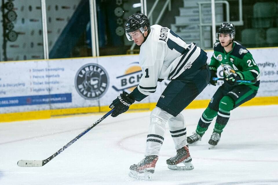 Like Ashton is one of two 91ԭ 91ԭ defencemen named to the BCHL Coastal Conference roster. (91ԭ Advance Times file) 