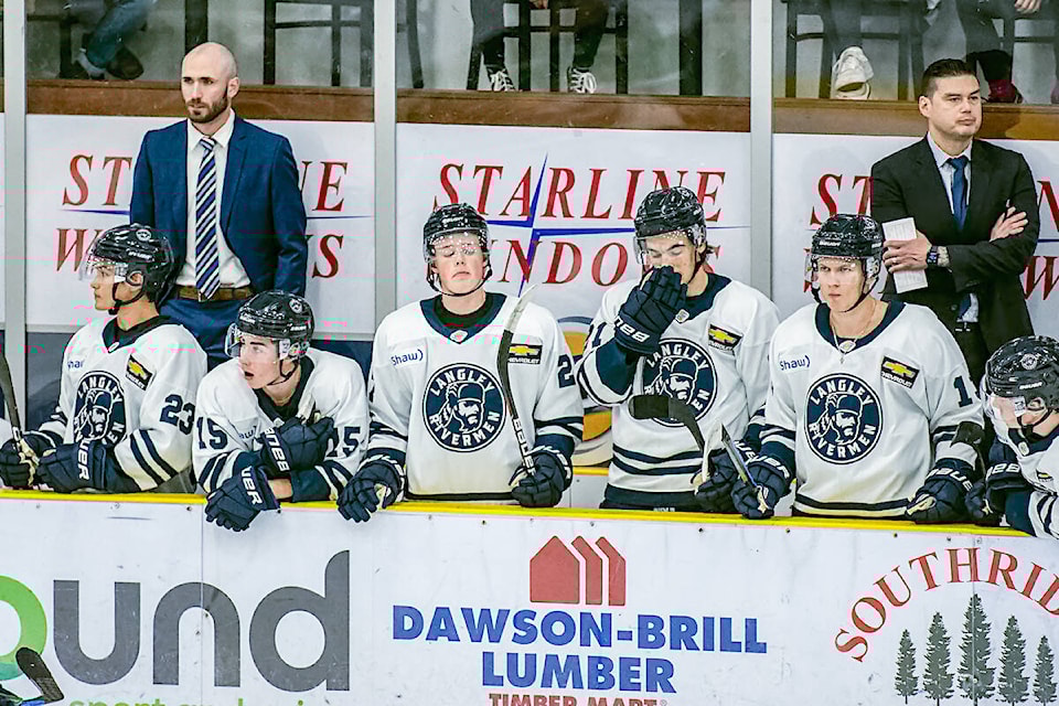91ԭ 91ԭ, seen here at a previous game against the Surrey Eagles, raised more than $3,500 on Ronin Sharma night, Saturday, Dec. 30. (91ԭ Advance Times files) 
