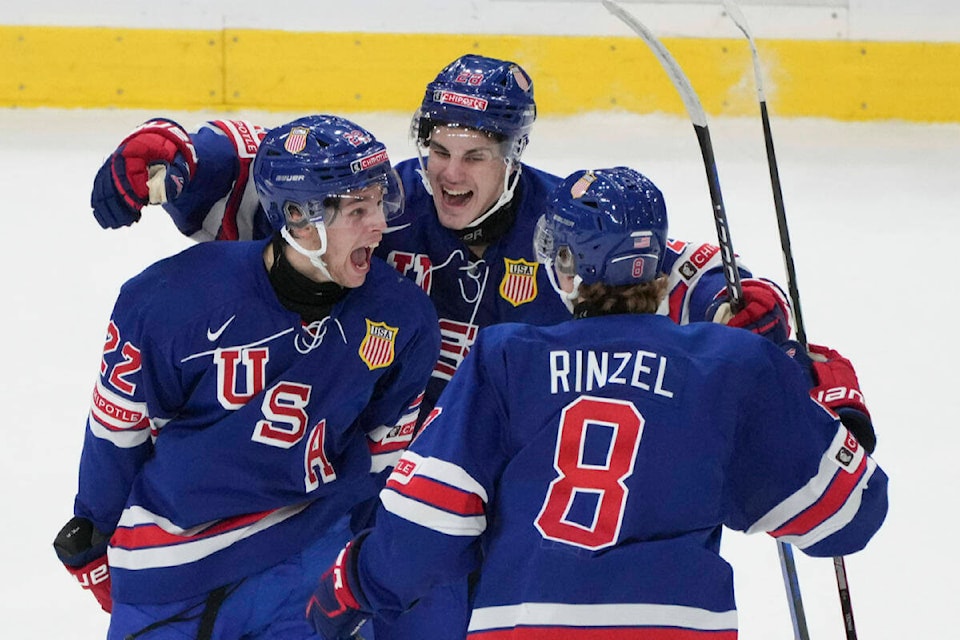 Sweet revenge U.S. beats host Sweden 62 for world junior gold Sooke