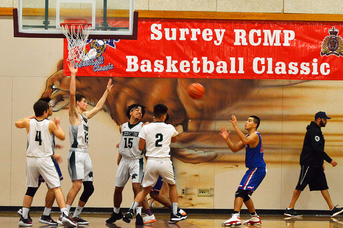 Surrey boys teams battle for RCMP Classic basketball crowns starting Jan.  14 - North Delta Reporter