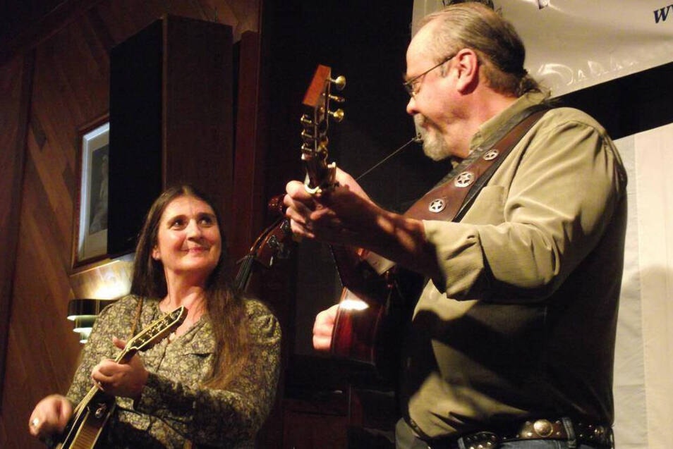 Acoustic duo Blu & Kelly Hopkins play the Coldstream/Halina Coffee House Saturday, Jan. 20 @ Halina Centre at 7 p.m. (doors open at 6:30). Admission is $5 cash, concession available, 50/50 draw and there is an open mic (musicians sign up at door). Park at rear between Priest Valley Gym & the Rec Centre. (Contributed) 