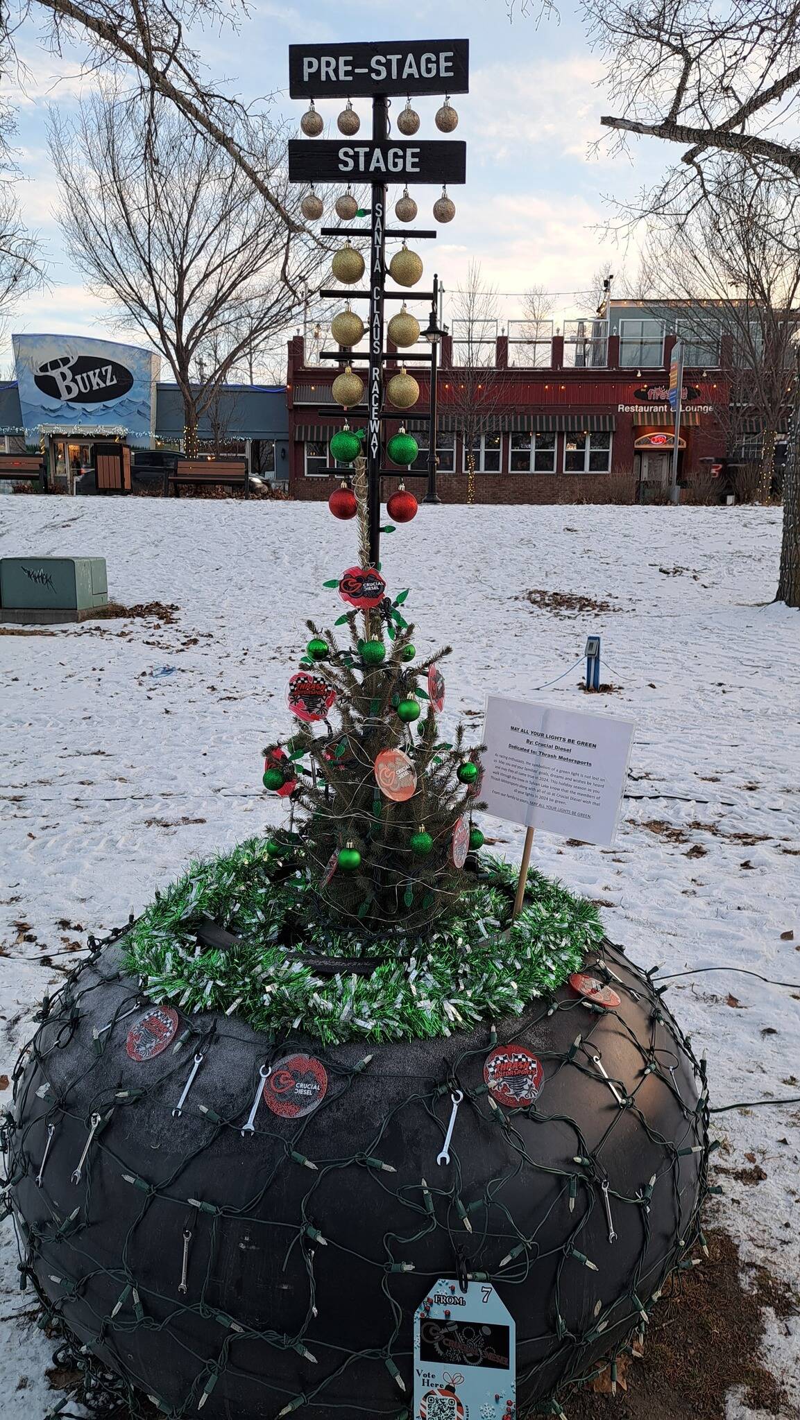 2023 Sylvan Lake Winter Village planter parade winners Sylvan Lake News