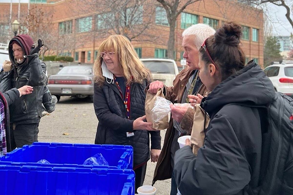 鶹ѡ Gospel Mission’s Outreach Team is looking after people experiencing homelessness during extreme cold weather. (鶹ѡ Gospel Mission) 