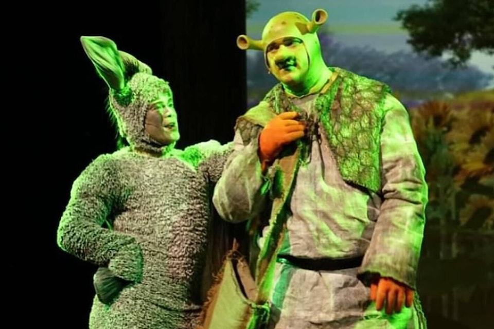Penticton’s own Soundstage Productions brings Shrek the Musical to the Lakeside Resort Jan. 17 to 20. (One Eye Shut Media) 