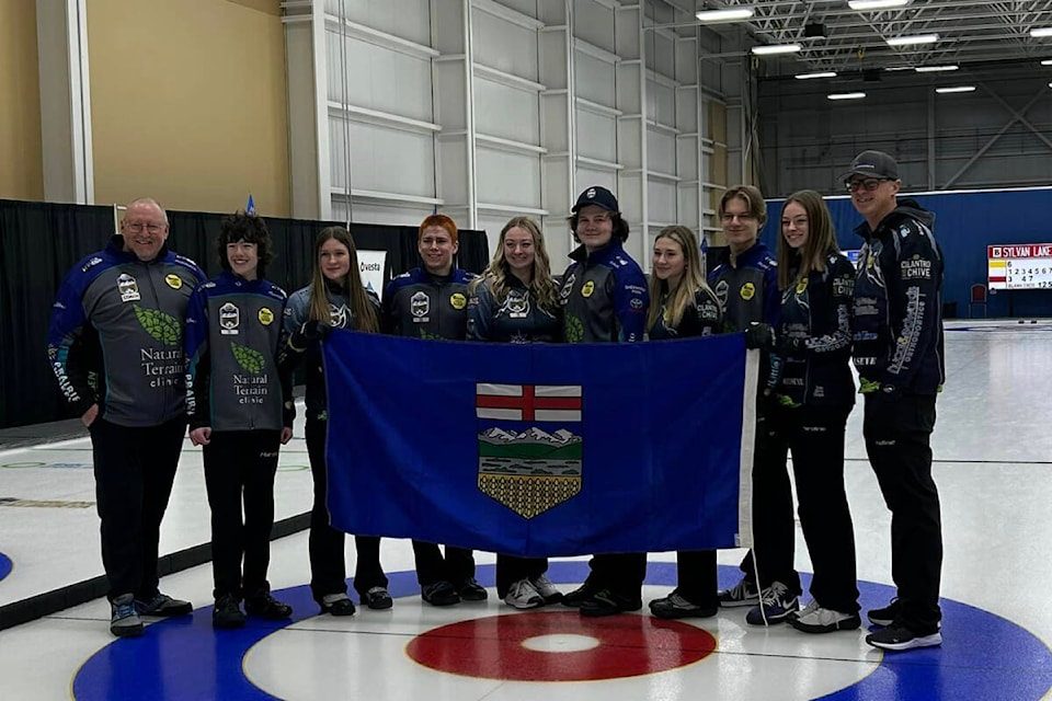 U18 Curling Provincials winners heading to nationals Sylvan Lake News