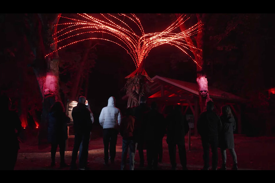 Lighting the Path honours the stories, courage, and resilience of residential school survivors. Screenshot taken from promotional video for event. (Sq’ewá:lxw First Nation) 
