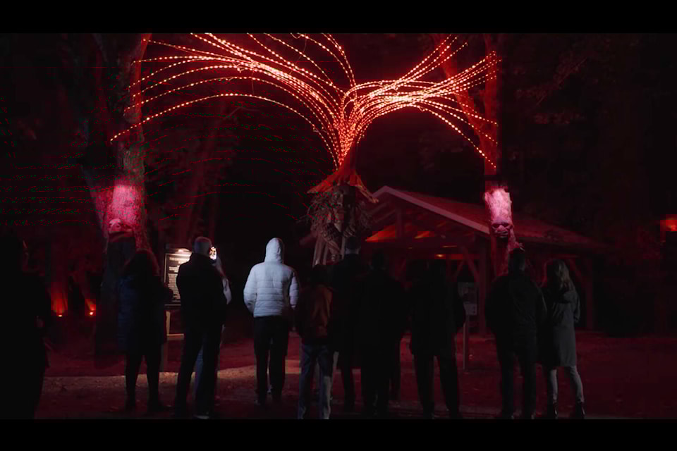 Lighting the Path honours the stories, courage, and resilience of residential school survivors. Screenshot taken from promotional video for event. (Sq’ewá:lxw First Nation) 
