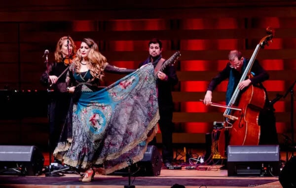 Powerhouse vocalist and dancer Tamar Llana, and her band the Ventanas bring the magic of Mediterranean melodies and flamenco grooves to the Duncan Showroom stage at 7:30 p.m. on Feb. 5. (Courtesy of Duncan Showroom) 