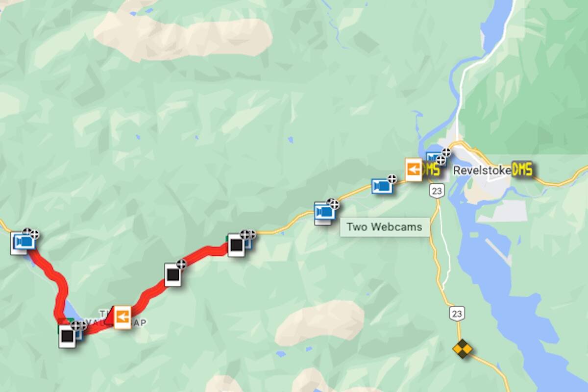 Trans-Canada Highway west of Revelstoke to close Wednesday (Jan. 17)  morning - Revelstoke Review