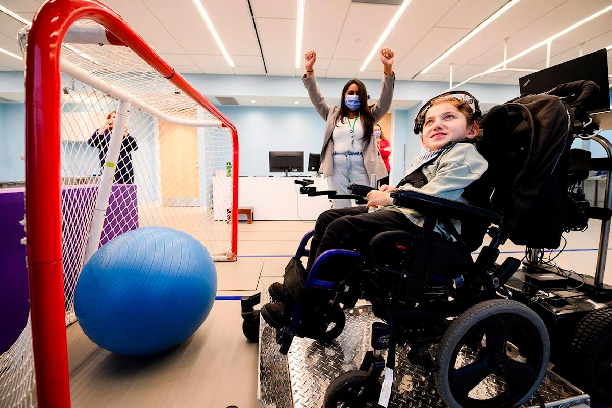 Brain-computer technology lets kids with disabilities move and play