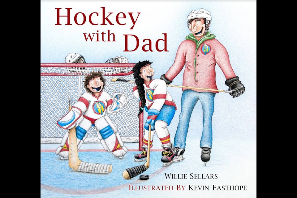 Willie Sellars will be on location Thursday, Feb. 15 at the Longhouse in Williams Lake to read his book, Hockey with Dad, hosted by Cariboo Chilcotin Partners for Literacy. (Caitlin Press image) 