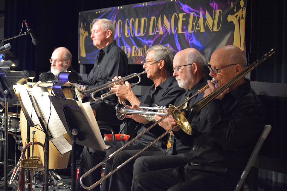 Cariboo Gold Dance Band perform in the Gibraltar Room. (Monica Lamb-Yorski photo - Efteen) 