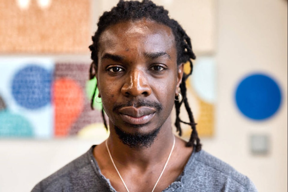  Ghislain Brown-Kossi will have his latest artwork displayed in an exhibit at Trinity Western University for Black HIstory Month from Feb. 15 to March 26. (Special to 91ԭ Advance Times)  