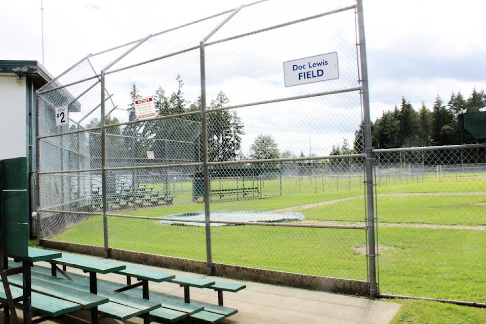 Doc Lewis Field at the Chemainus Ball Park. (Photo by Don Bodger) 