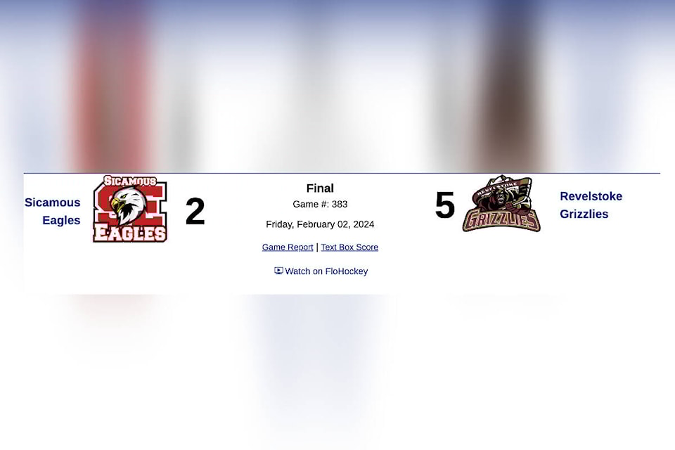Revelstoke Grizzlies Crush The Sicamous Eagles Revelstoke Review revelstoke-grizzlies-crush-the-sicamous-eagles-revelstoke-review