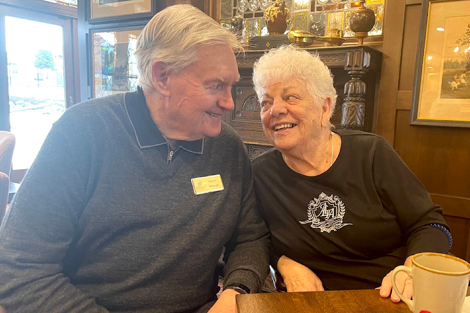 Wayne and Joan Stewart. (Michael Briones photo) 