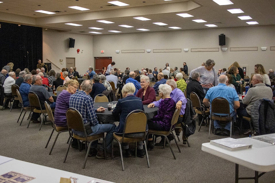 Around 160 people were in attendance at CRPA’s latest show. (Kevin Sabo/Castor Advance) 